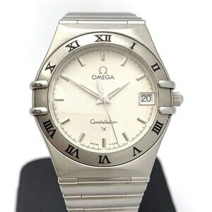 OMEGA Constellation 1512.3 Men's Quartz Watch with Stainless Steel and White ...